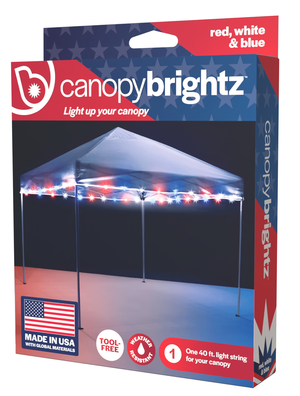 Patriotic Canopy Brightz - Made in USA