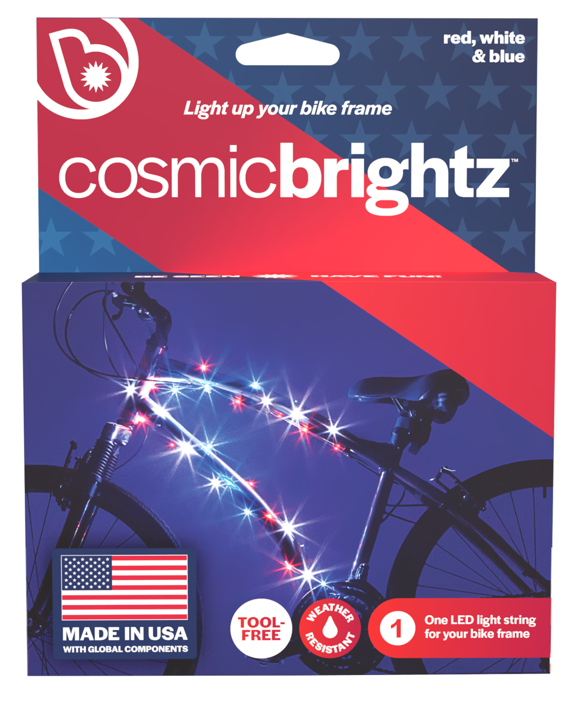 Patriotic Cosmic Brightz - Made in USA