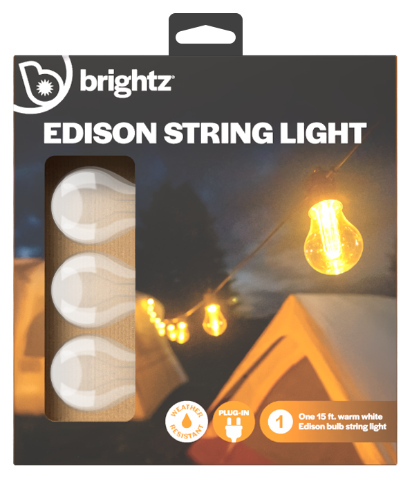 Brightz Edison Bulb String Lights