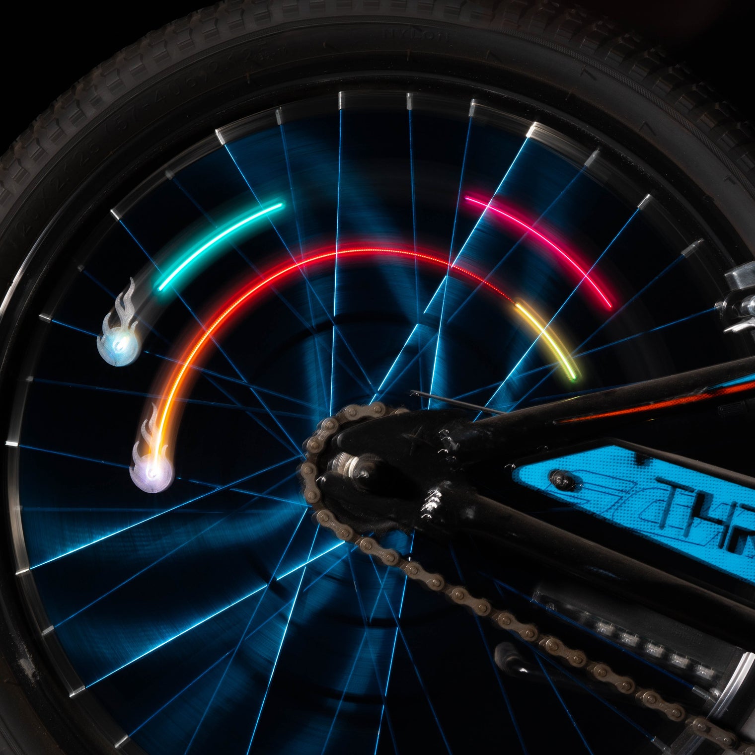 Comet Brightz LED Bike Spoke Lights (2-Pack)