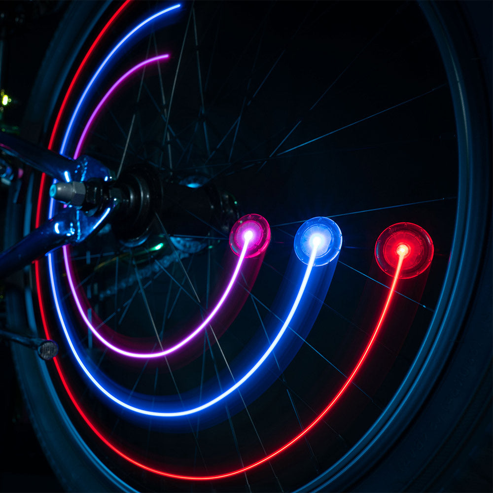 Shop Orbit Brightz | Clip on Mini LED Bike Spoke Lights