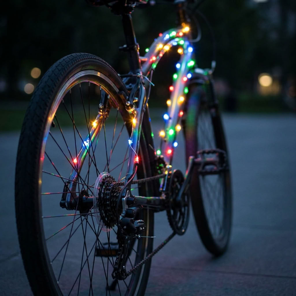 CosmicBrightz Bike Frame Lights