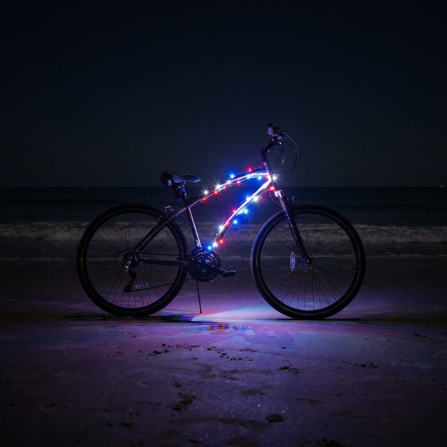 CosmicBrightz Bike Frame Lights