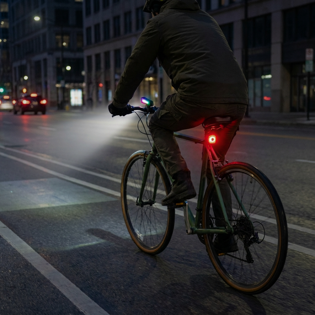Rechargeable Headlight/Taillight Set