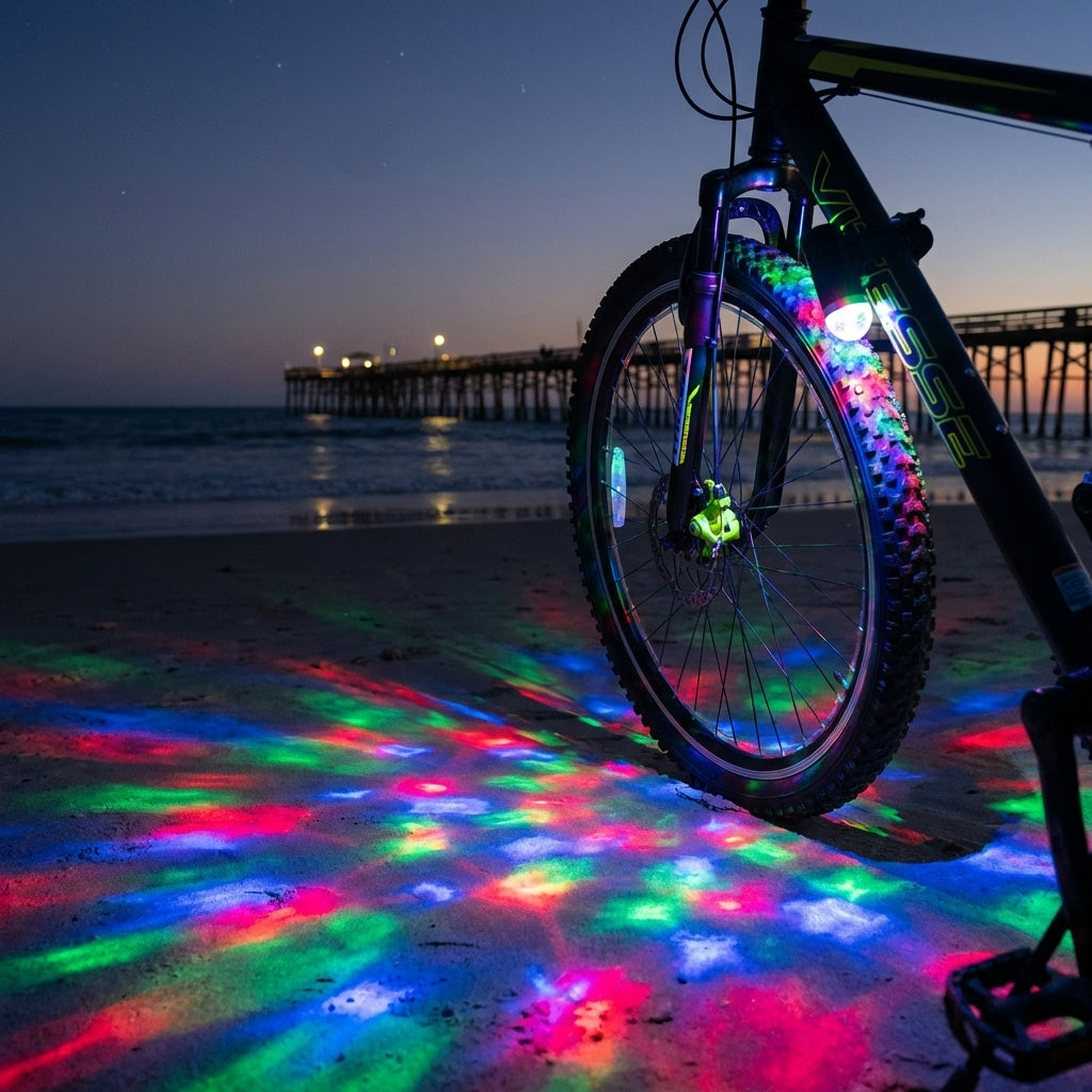 ピンコロライト Shop Cruzin Brightz | Multicolor Disco Bike Light