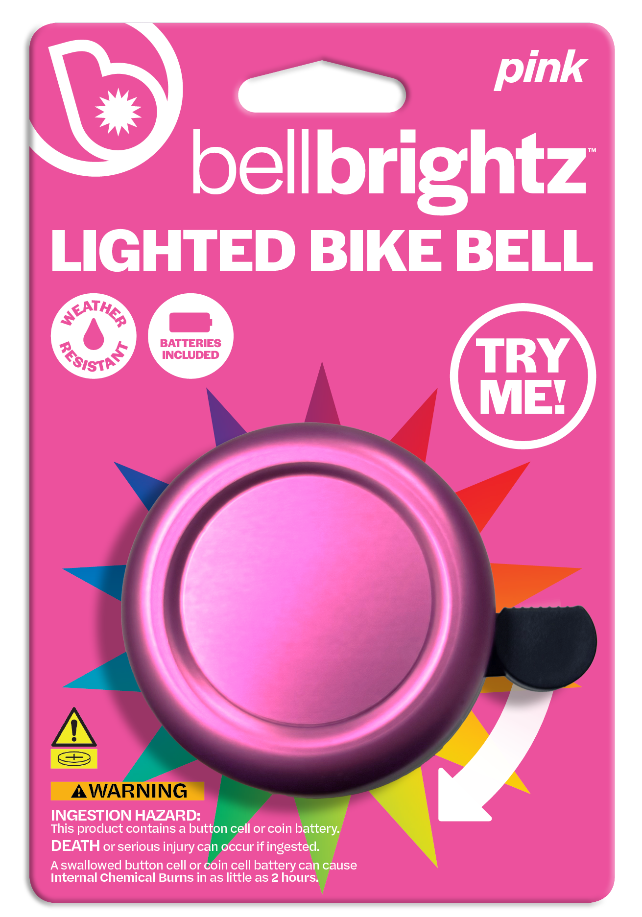 BellBrightz Light-Up Bike Bell
