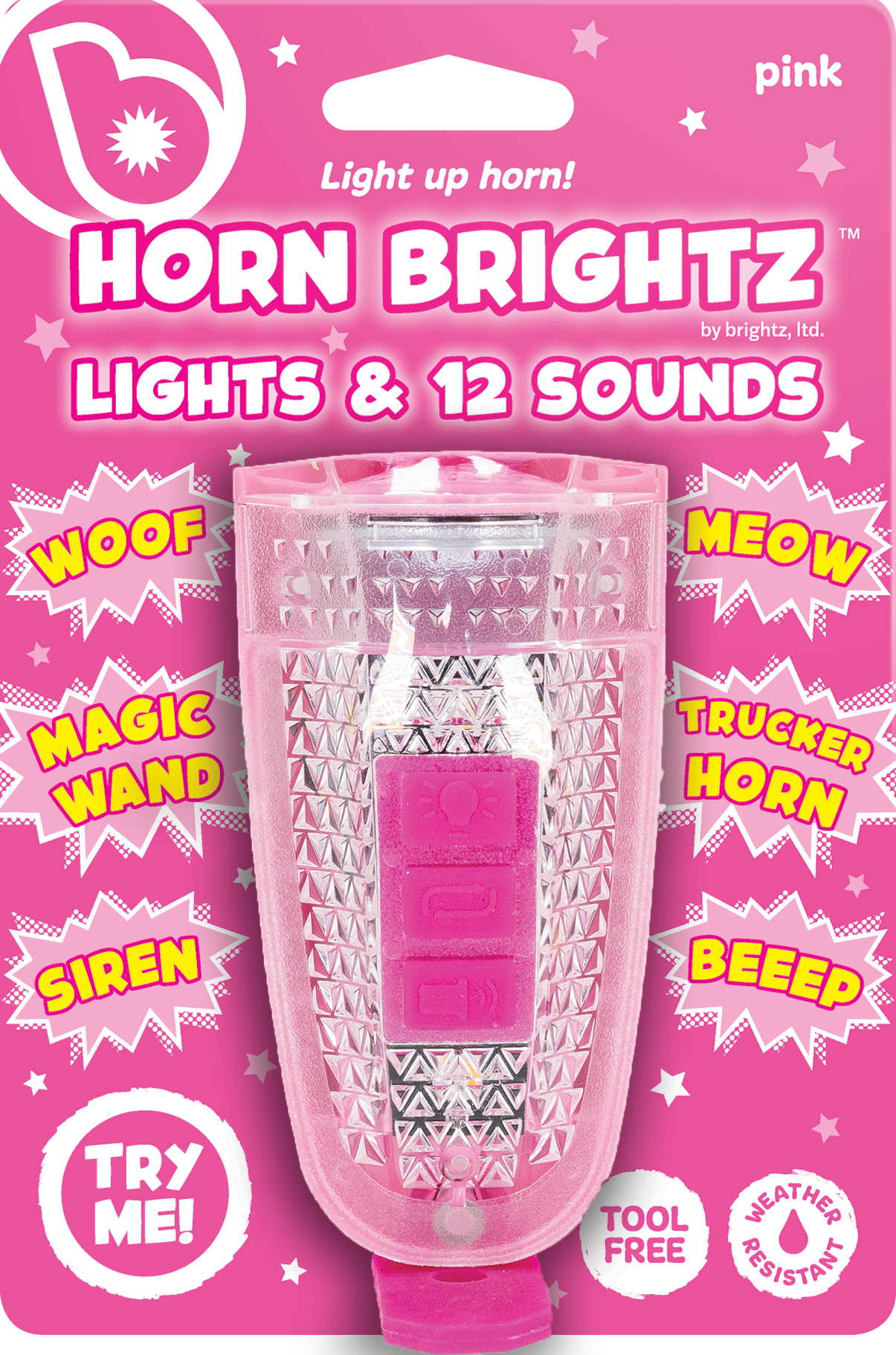 HornBrightz Light-Up Bike Horn