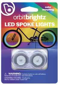 OrbitBrightz Bike Spoke Lights (2-Pack)