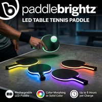 Brightz Rechargeable LED Table Tennis Paddle