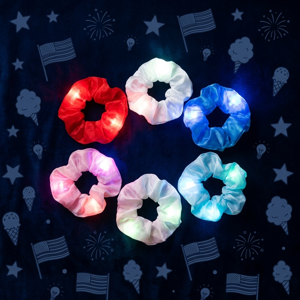 Brightz Lighted Scrunchies (3 pack)