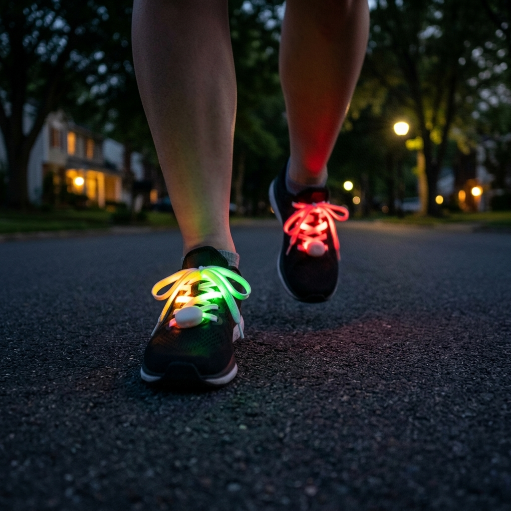 Brightz LED Shoelaces (1 Pair) | Color Changing Light Up Shoe Laces